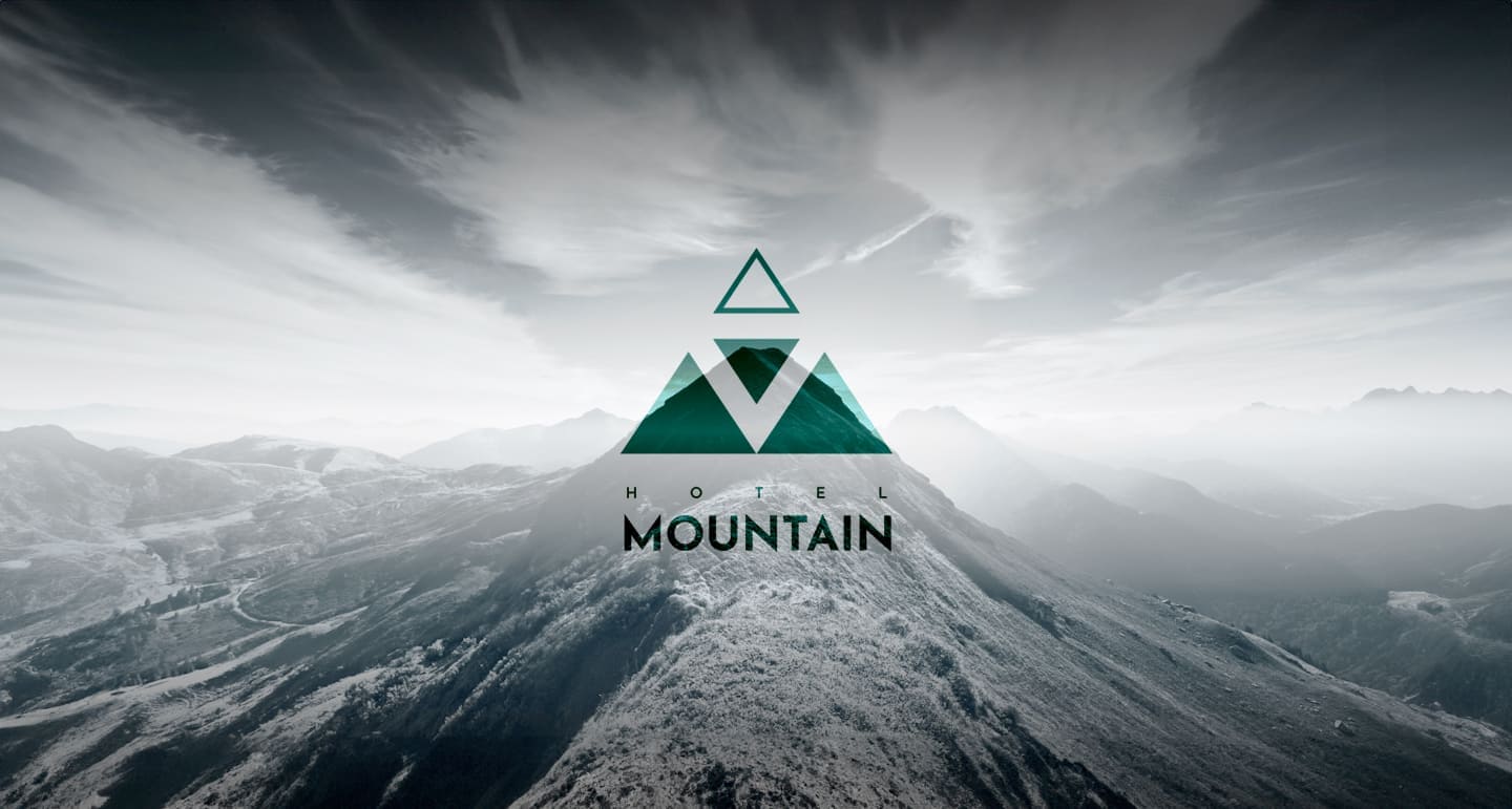 Hotel Mountain identitet preko alpskog pejzaža